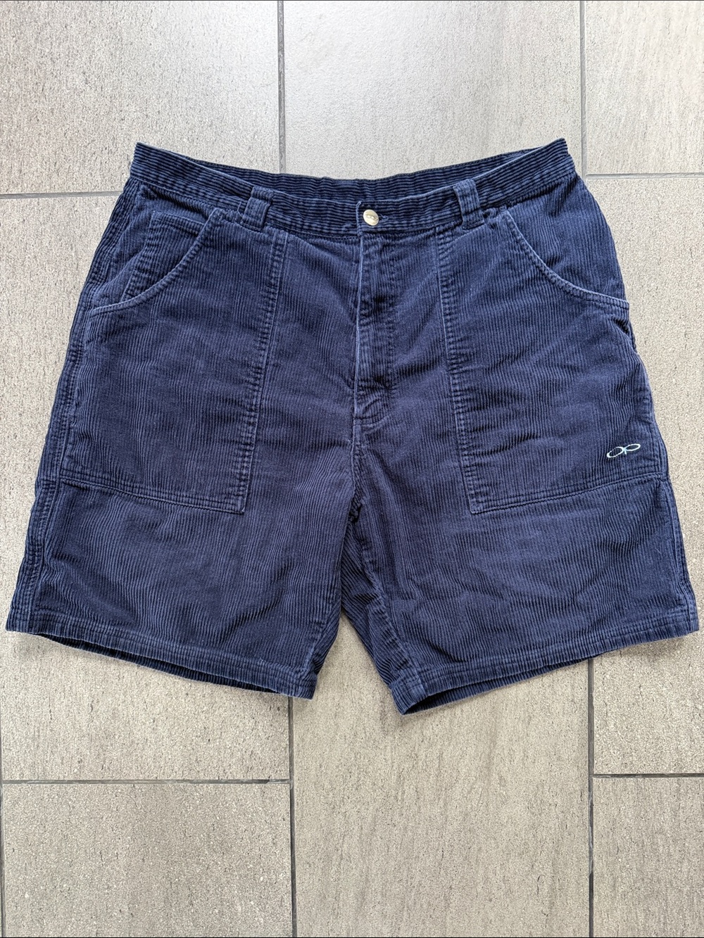 Ocean Pacific Navy Corduroy Shorts